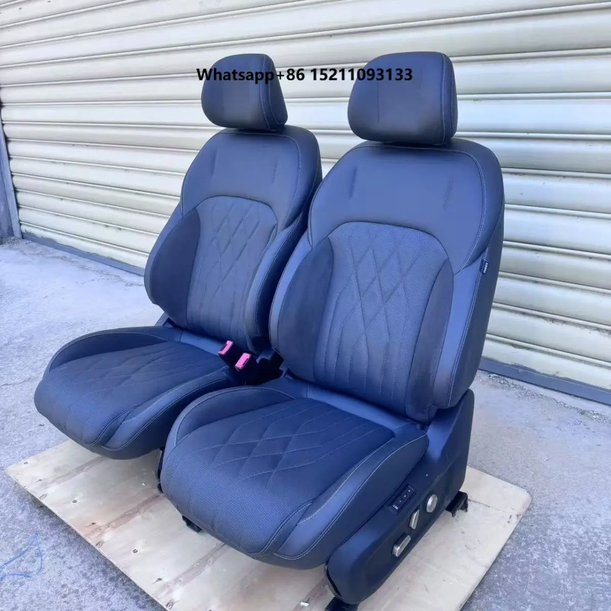 High-quality luxury leather electrically modified car seat with ventilation and heating functions
