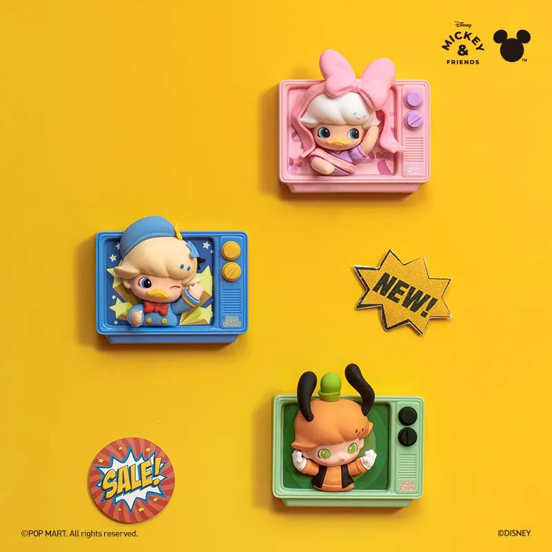 

New Genuine Dimoo World X Disney Series Fridge Magnet Blind Box Lovely Dimoo Disney Co-Branded Fridge Magnet Decor Mystery Box