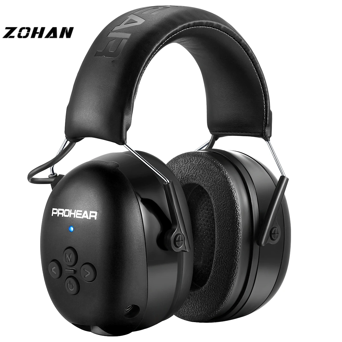 ZOHAN casque électronique 5.0 Bluetooth cache-oreilles Protection auditive casque pour la sécurité musicale réduction du bruit charge