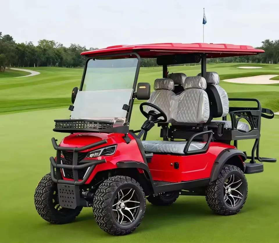 

China Made 4 Seats CE Certified Electric Golf Cart Motorized Golf Cart With Lithium Battery for Sale