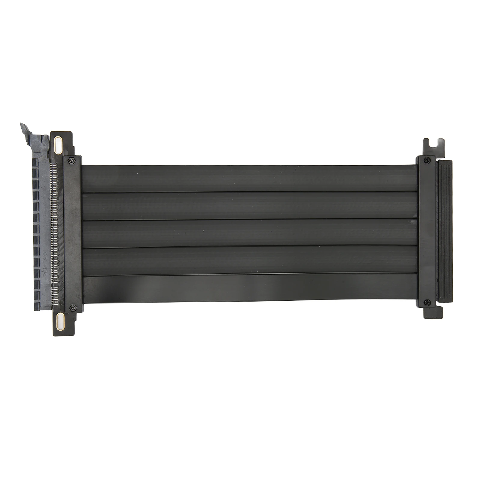 

PCIE 4.0 X16 Extender Anti Interference Easy Assembly Plug and Play Right Angle 128Gbps GPU Extension Cable for Display