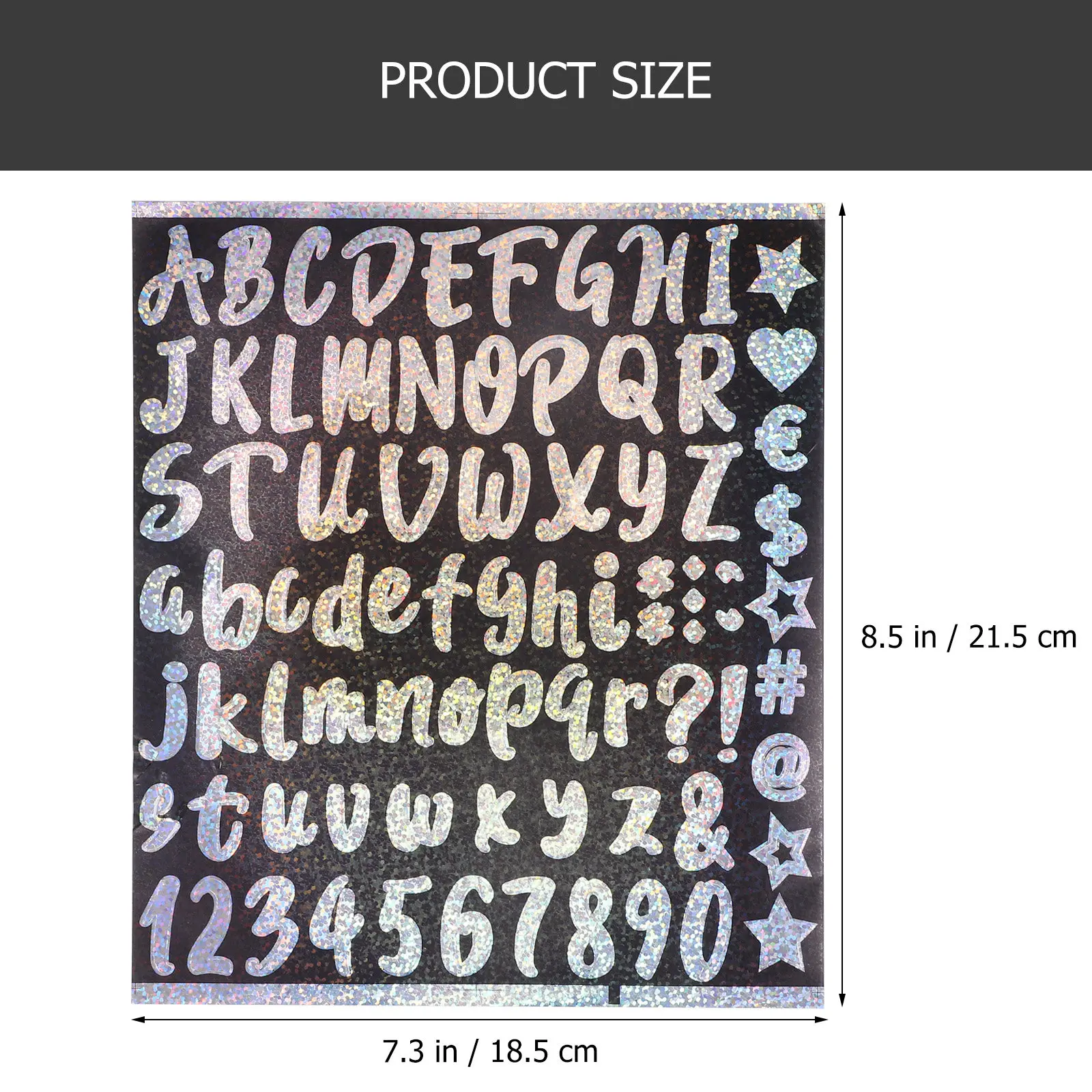 12Sheets Birthday Party Stickers Reflective Mailbox Number Stickers Peel Stick Easy Remove Decals for Outdoor Use Mailbox