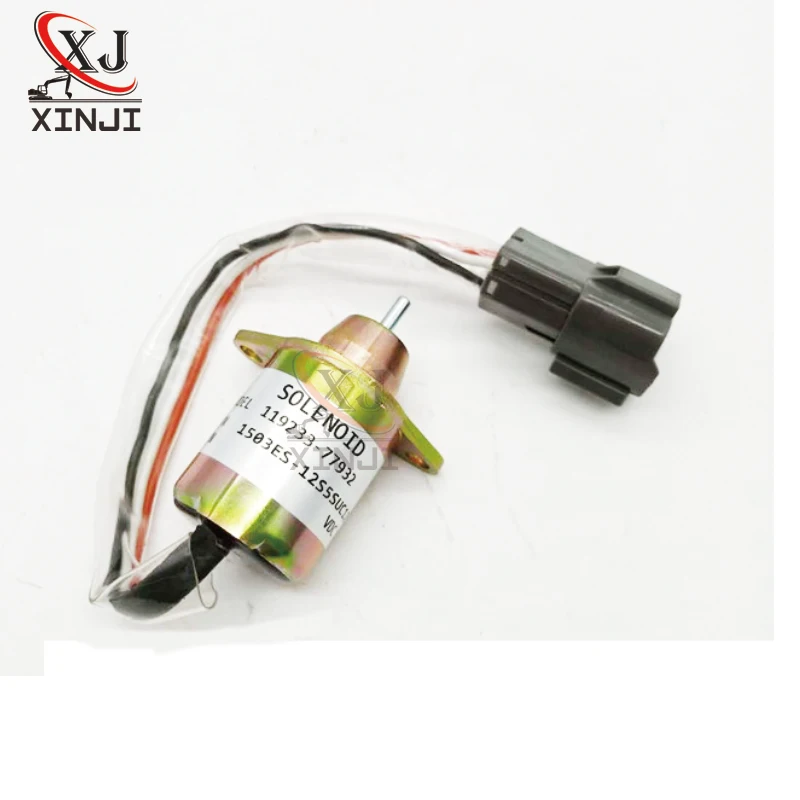Fuel Shut Off Solenoid Valve Shutdown 1503ES-12S5SUC12S For Yanmar 119233-77932