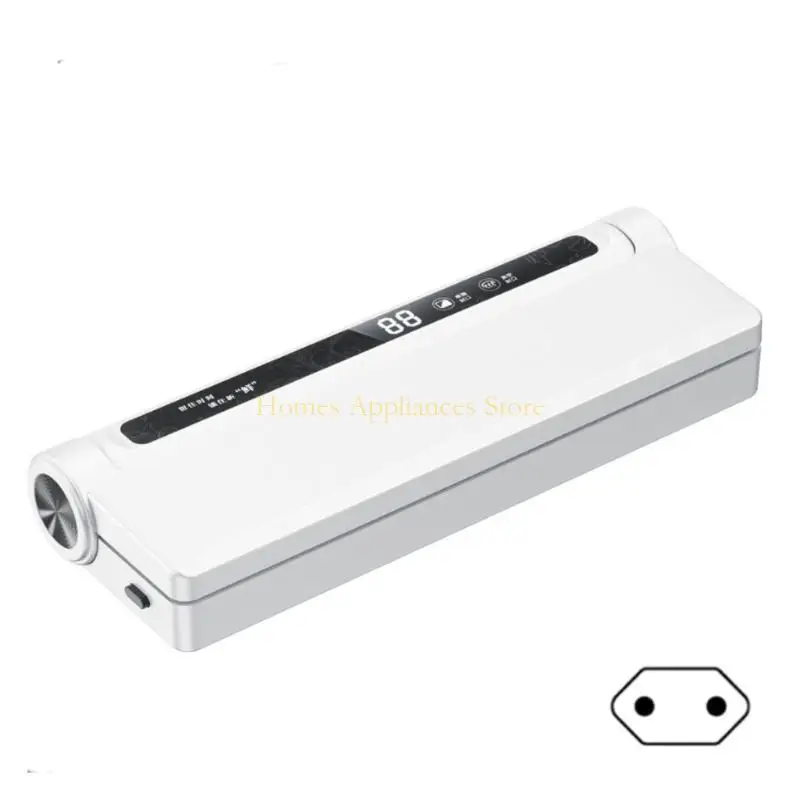 D0AB 220V真空フードシーラーハンドヘルドポンプフードストレージ20pcsバッグ