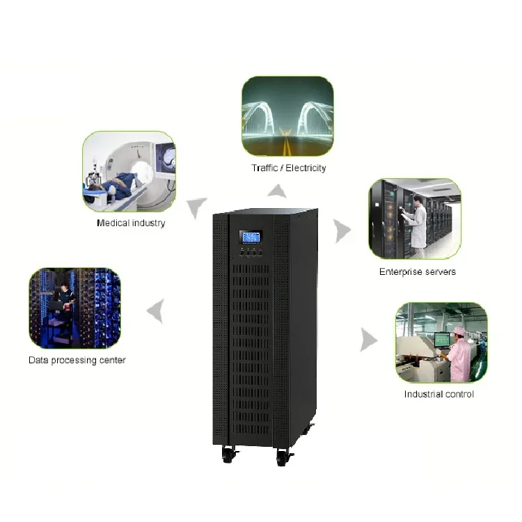 /OEM High Frequency Parallel Industrial 3 Phases Online UPS