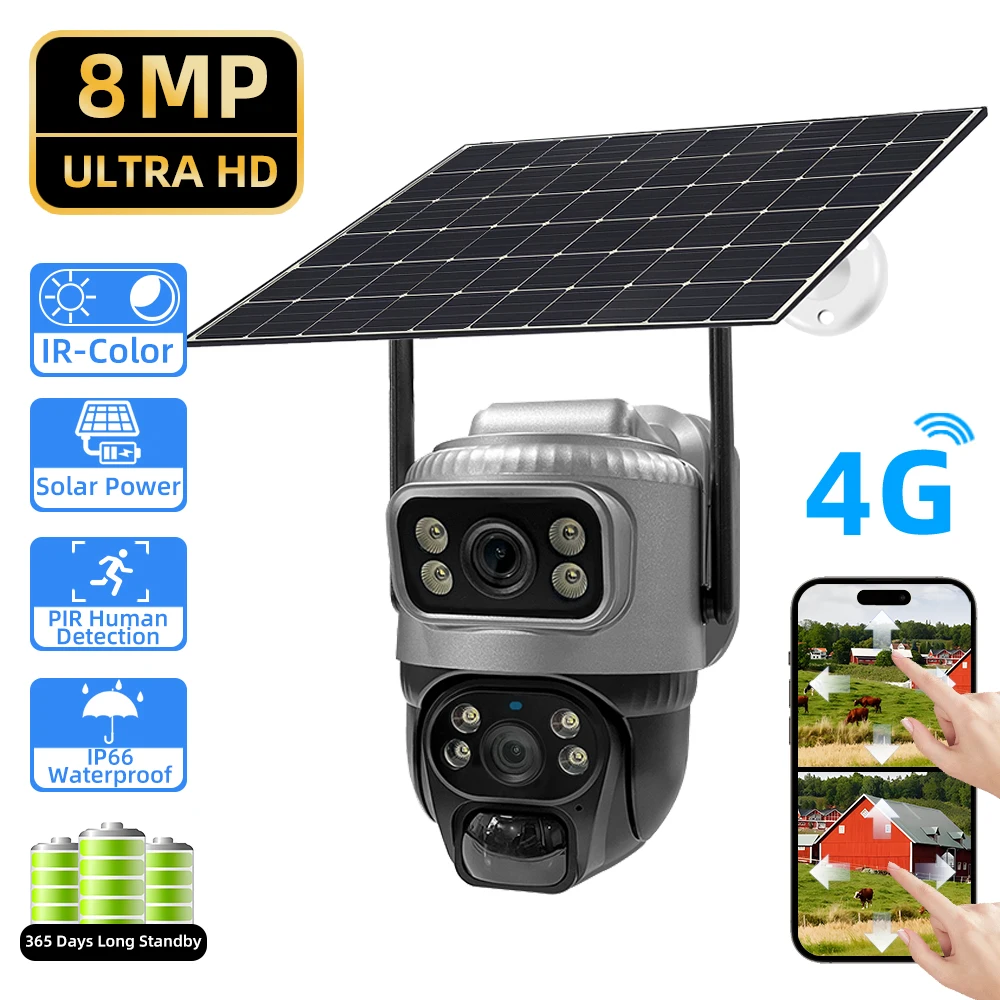 v380-4g-camera-with-sim-card-solar-panel-low-power-waterproof-cctv-camera-support-pir-human-detect-night-vision-built-in-battery