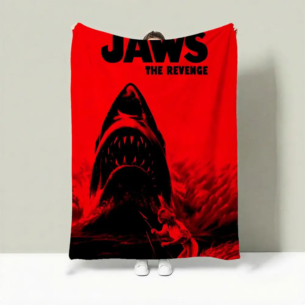 

Легкое фланелевое одеяло Movie J-Jaws, 240 г, мягкое, приятное для кожи, для летнего охлаждения