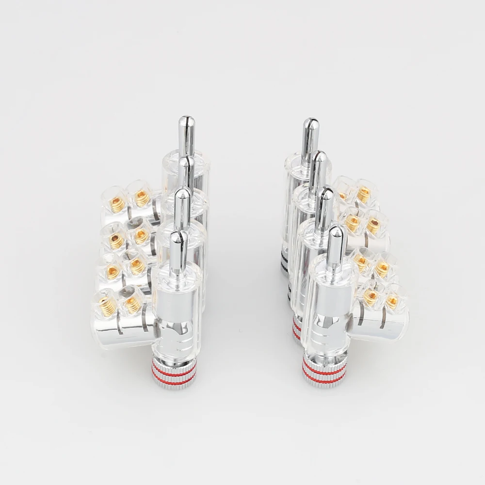 Hifi Audio 4 Stück MCA Vergoldete Bananenstecker HiFi Lautsprecher Bananenstecker-Verbinder – Detail 22