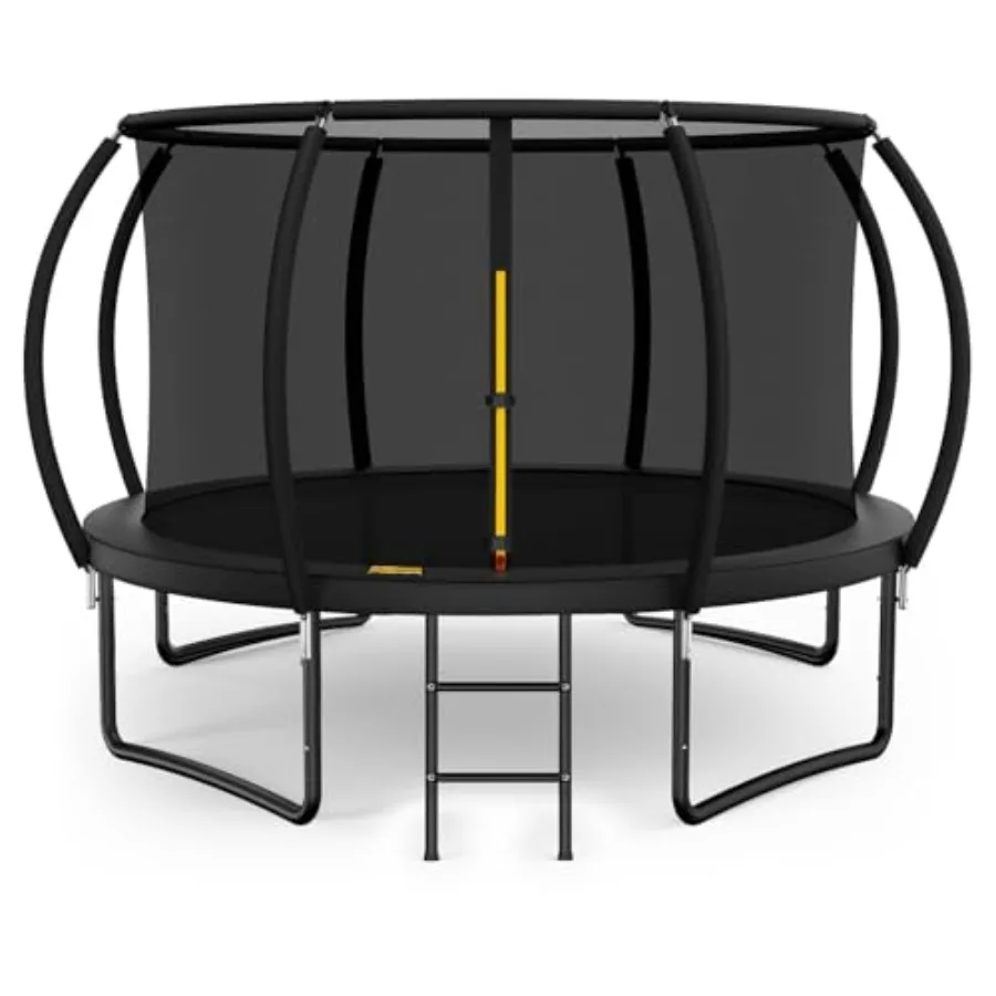3,66 m Outdoor-Trampolin mit Sicherheitsnetz, Robustes Garten-Trampolin mit ASTM-Zulassung, Freizeit-Trampolin