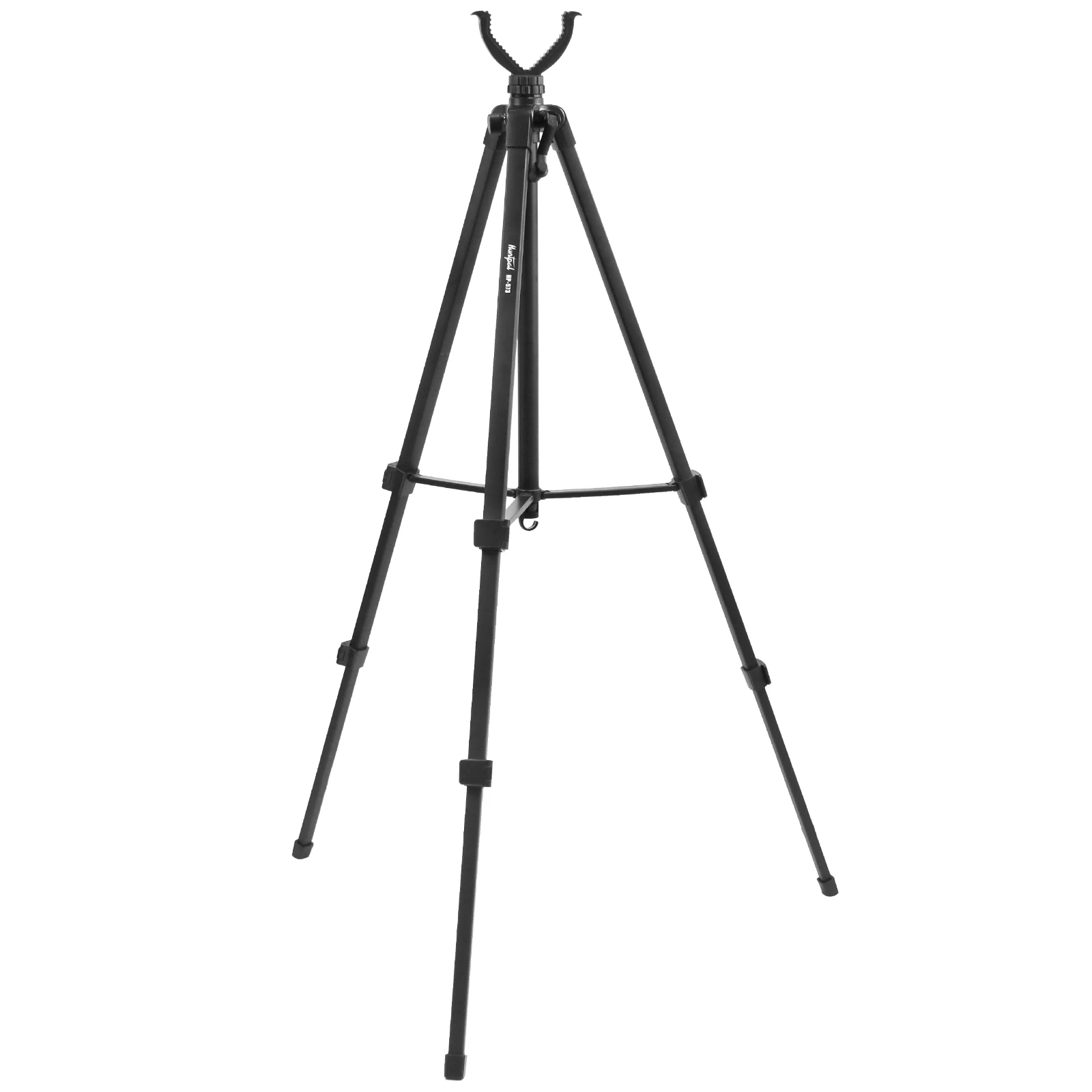 Shooting Tripod Hunting V Yoke Head Aluminum Lightweight Shooting Stick Rest Adjustable Height Tripod for Hunt Outdoors Rifle