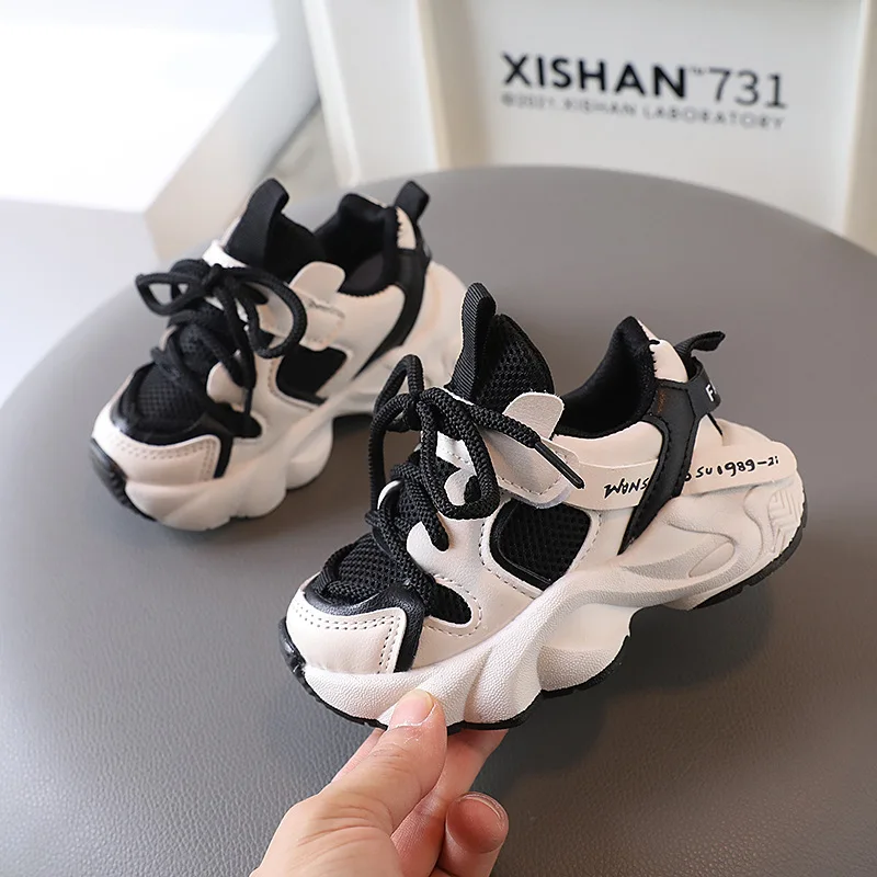 Children Casual Shoes Comfortable Lightweight Infant Toddler Shoes Soft Soled Anti Slip Running Shoes Autumn Baby Girls Sneakers