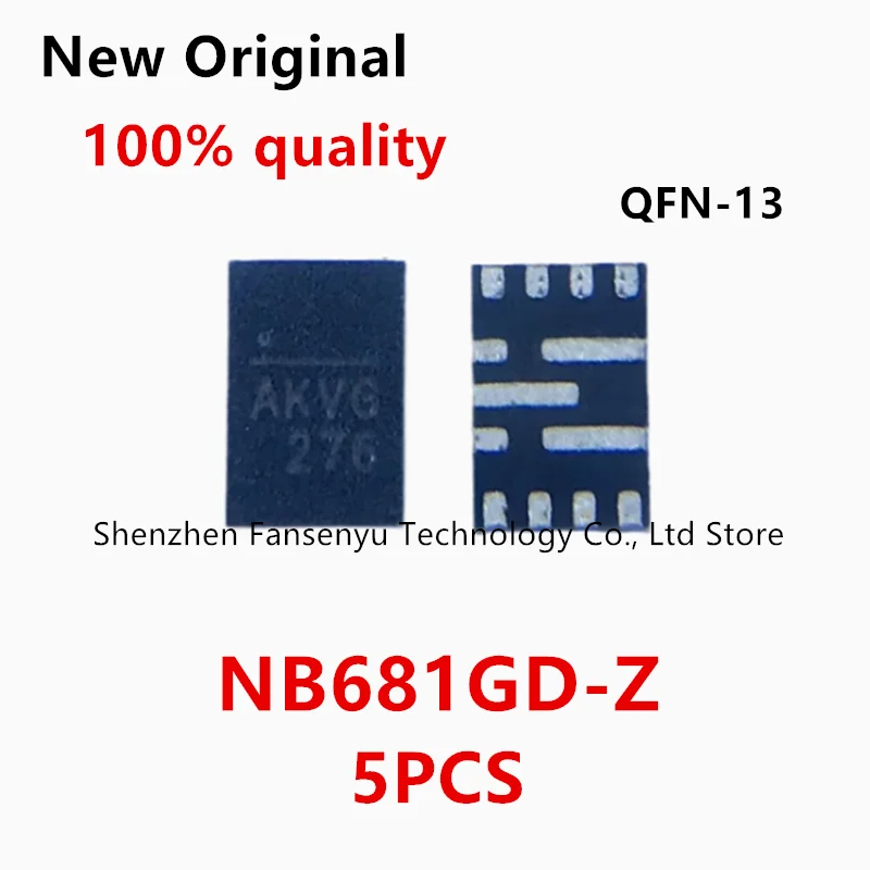 

(5piece)100% New NB681 NB681G NB681GD NB681GD-Z QFN-13 Chipset