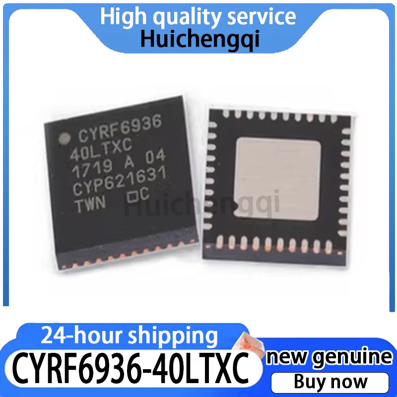 Chip transceptor RF, piezas, CYRF6936, empaquetado, CYRF6936-40LTXC, nuevo, 1 QFN-40