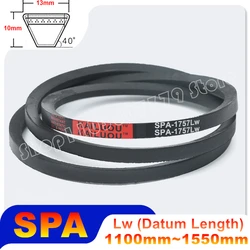 Type SPA Drive V Belt Rubber Transport Strap Narrow Conveyor Belts 1100 1114 1182 1200 1225 1282 1300 1320 1400 1432 1500 1550mm