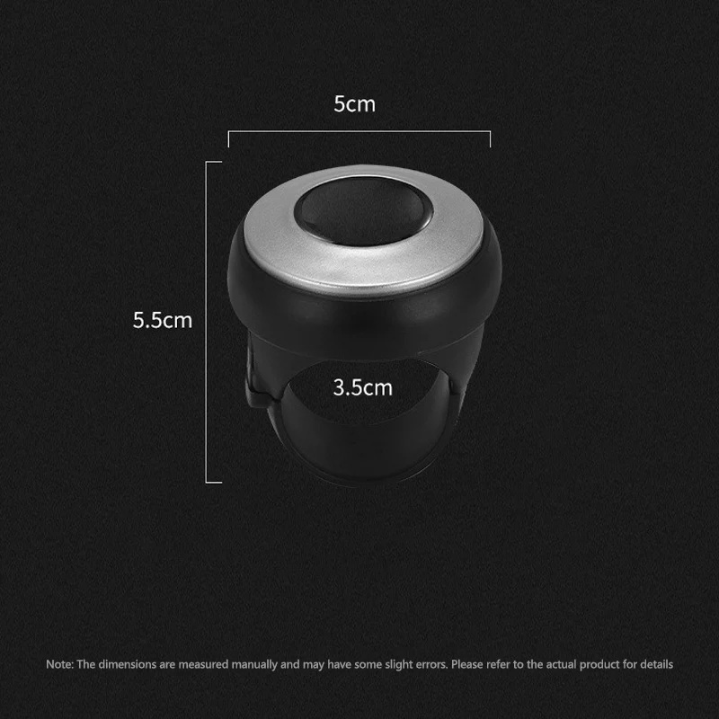 Nuova auto 360 ° volante Spinner manopola Power Handle Ball Turning Helper ausiliario Booster rinforzo per Tesla Model 3 S X Y