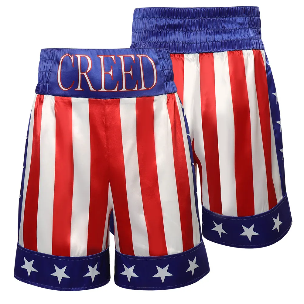 Creed III Adonis Creed Cosplay Traje Masculino, Hoodie, Shorts, Roupas, Halloween, Carnaval, Fato de Festa, Disfarces Masculinos