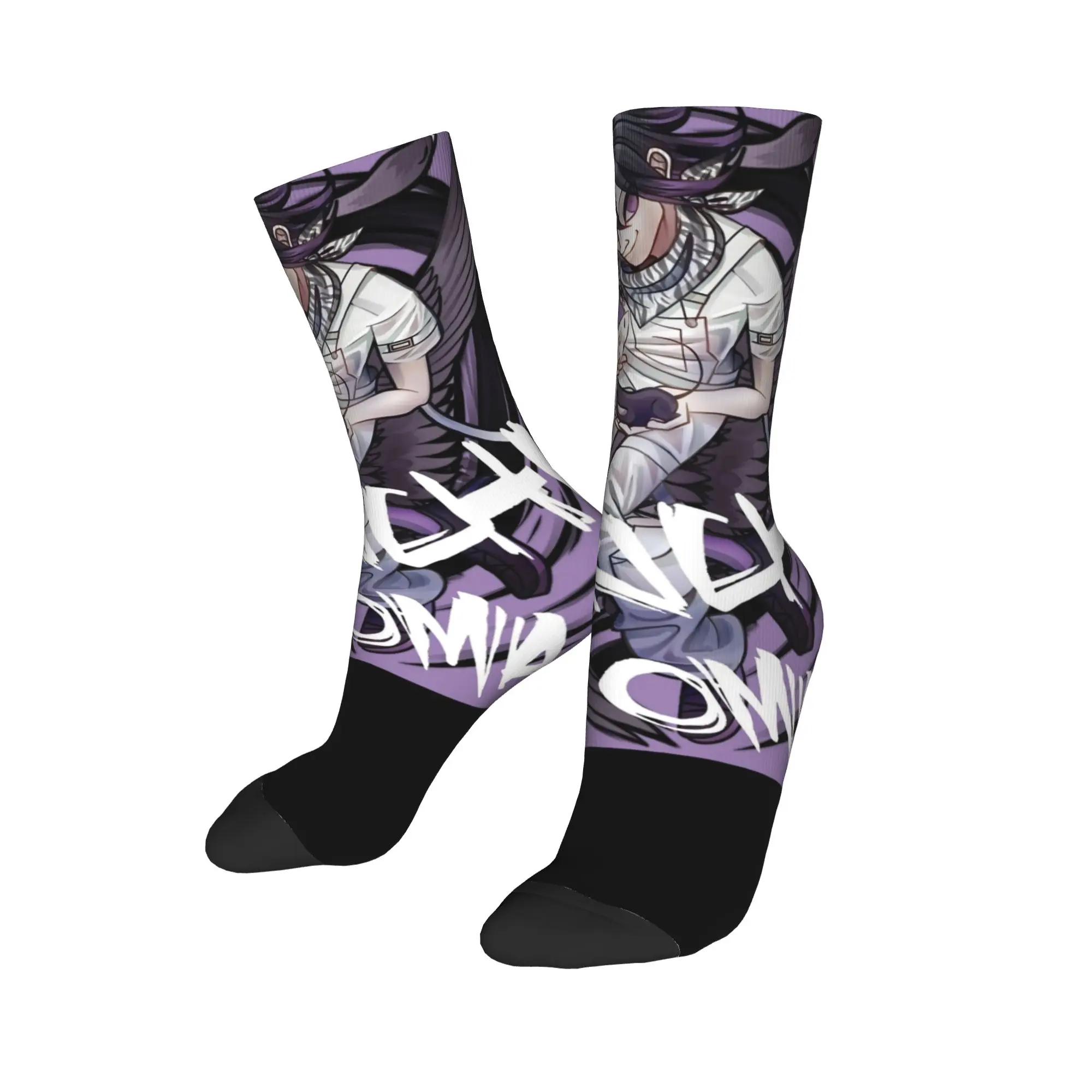 Winter Warm Hip-hop Women Men Kokichi Manga Collection Socks  Non-slip Skateboard Socks