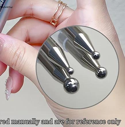 【WHB】네일 포인트 다이아몬드 펜 4-in-1 장식 회전형 네일 포인트 페인팅 브러쉬 디자인 아트 도구 매니큐어 팁 도트 페인트