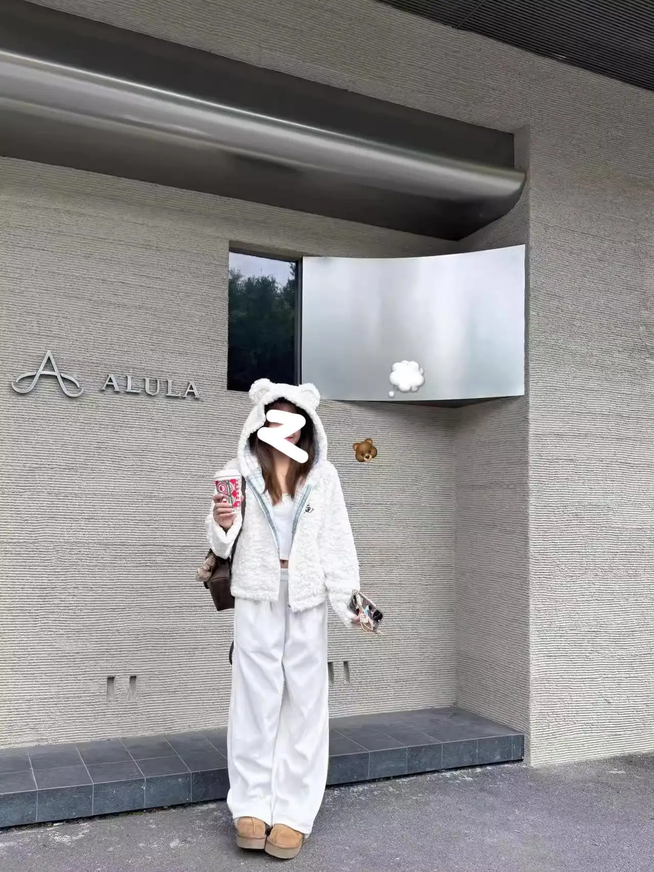 เสื้อกั๊กขนแกะสไตล์เกาหลีสำหรับผู้หญิง ทรงหลวม ใส่ในฤดูหนาว ขนฟู เป็นมิตรกับสิ่งแวดล้อม แฟชั่น ทรงตรง ยาว ปิดด้วยซิป