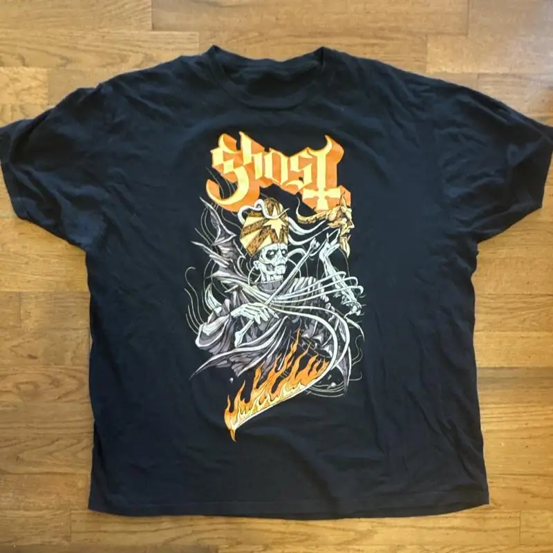 Ghost Re-Imperatour North America 2023 Tour Black Double-Sided Tee 2XL
