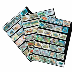 50 PCS Different Topic Fish And Sea Life Unused Postage Stamps With Post Mark For Collection