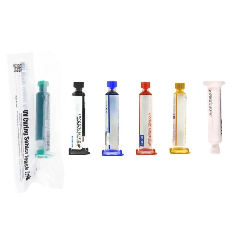 M4YC 5ML UVS LIGHT CURING Solder 마스크 페이스트 페이스트 페이스트 페이스트 PCB 생성을위한 잉크 오일 및 높은 정밀 회로 보호 보호