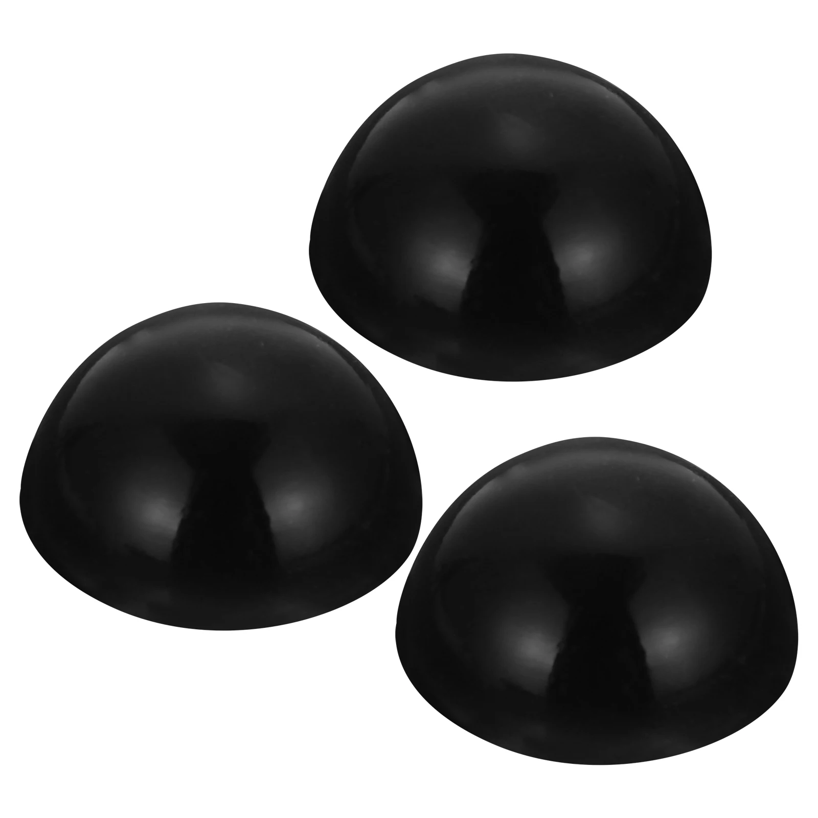 

3 Pcs Non-slip Foot Pads for Ethereal Drum Support Stable Reliable Black Percussion Instrument Accessories Durable Pad
