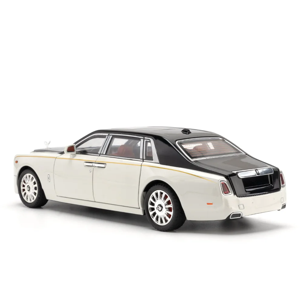 1:18 Rolls Royce PHANTOM Alloy Luxy Car Model Diecasts Metal car Collect Simulated Decorations Sound & Light Gifts For Kids A620