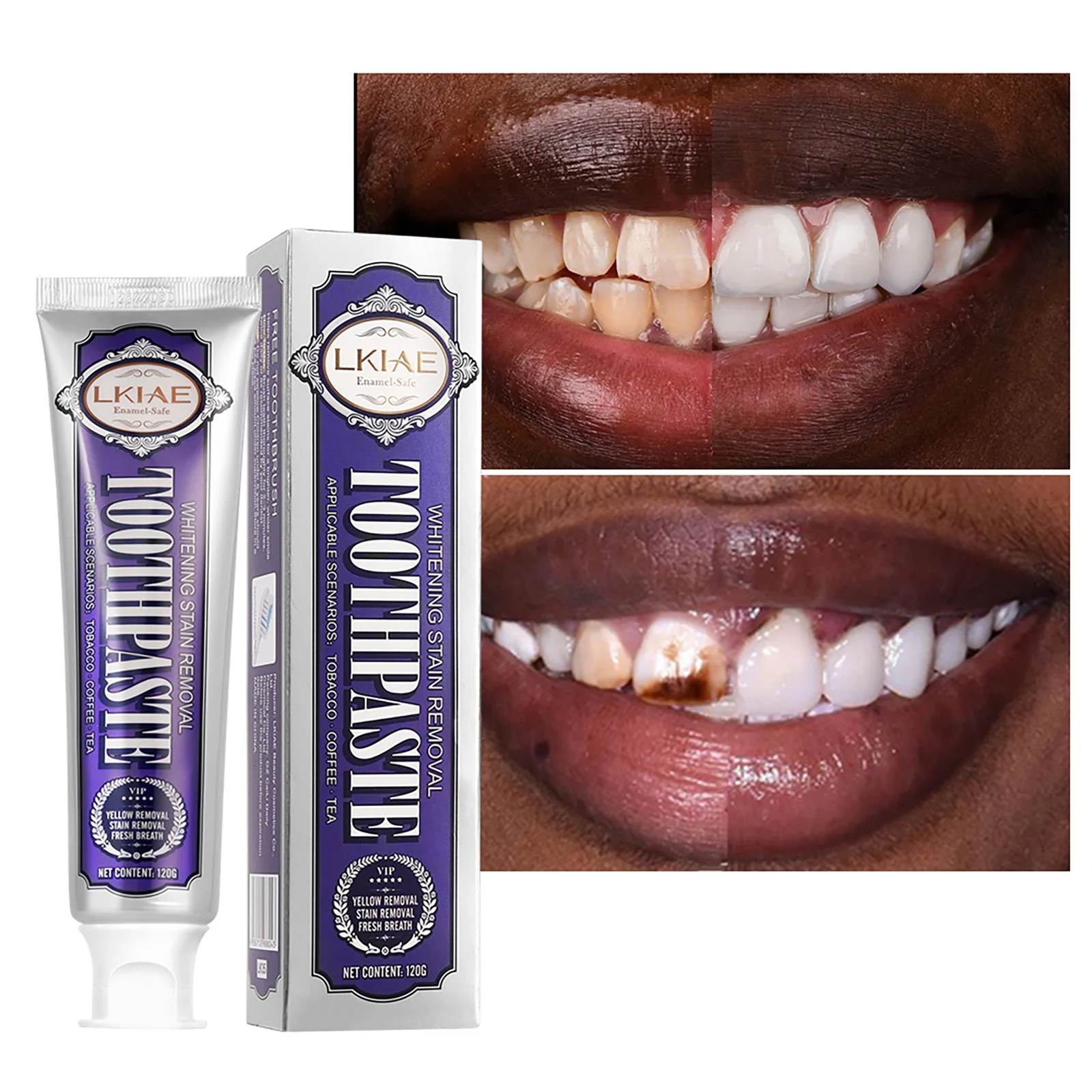 LKIAE Pasta do zębów wybielają – Teeth Whitening Natural recenzja i cena