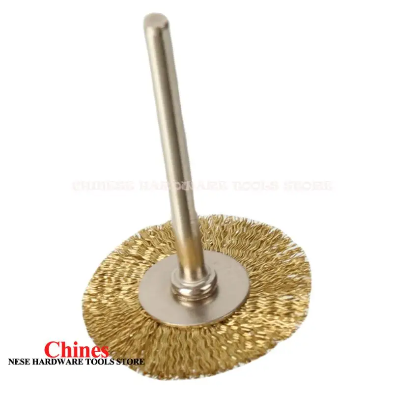 Profissional fio de cobre roda copo escovas bits conjunto removedor pintura ferrugem para moedor rotativo ferramenta elétrica acessórios