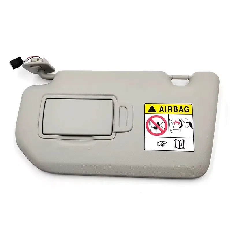 

Внутренний солнцезащитный козырек с зеркалом для макияжа, левый и правый, серый, черный для Mitsubishi Outlander 2023, новинка