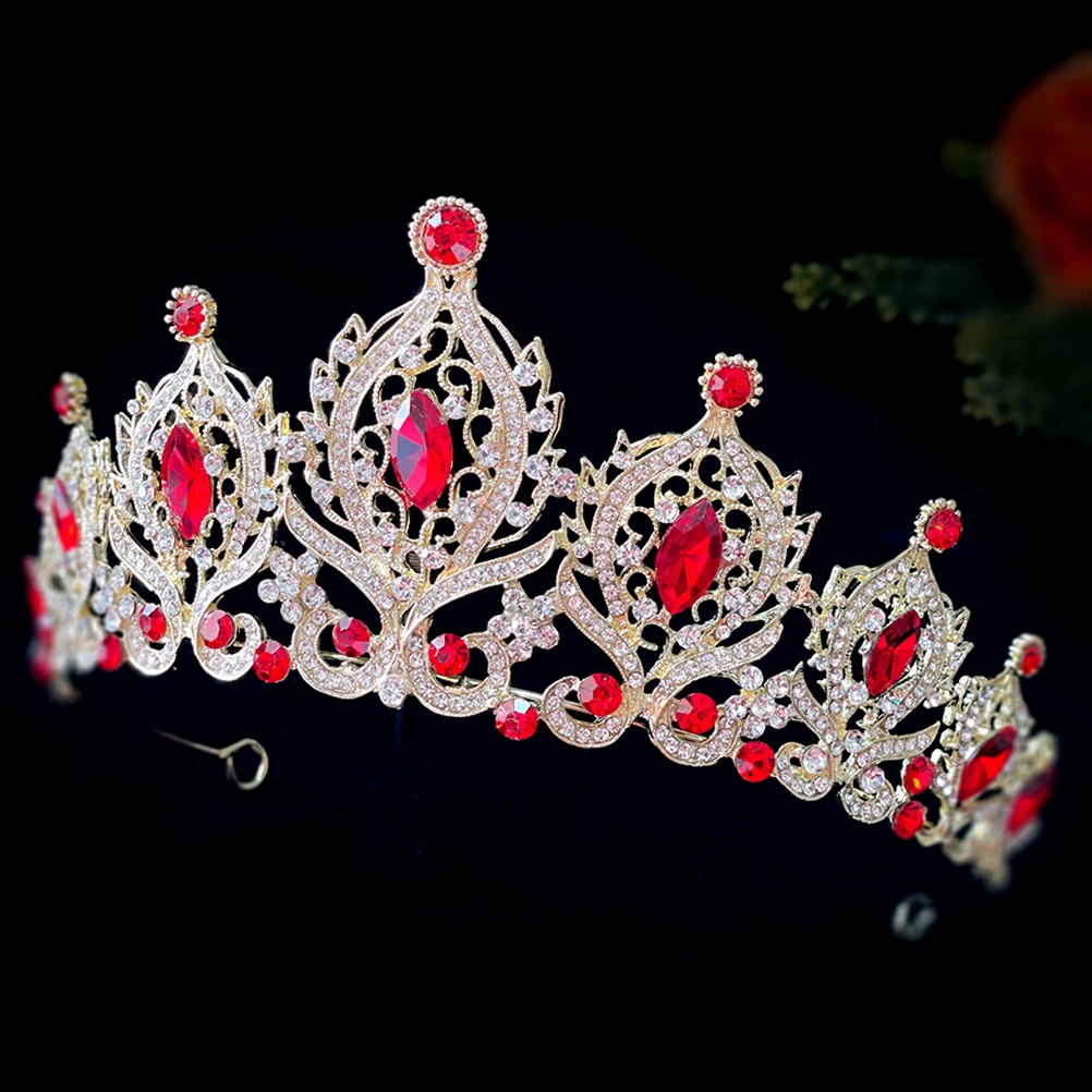 

Crystal Crown Bridal Bridal Headb Headdress Tiara Women Crowns Wedding Party Rhinestone Tiaras Crowns For Women Headb