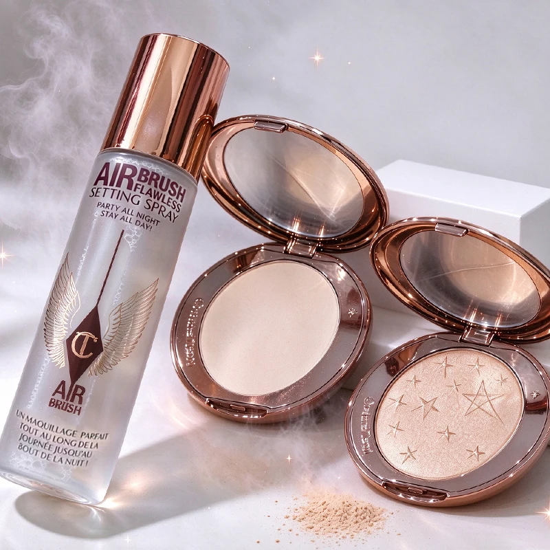 Hot Brand Setting Powder Lasting Makeup Oil-Control Concealer Brightening Soft-Focus Perfect Poreless Makeup Cosmetics for Women