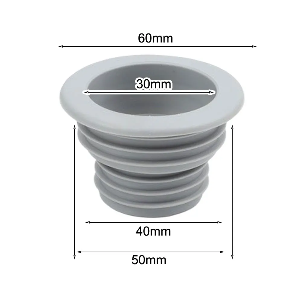 Bathroom Use Drain Pipe Hose Drain Hose Holder Convenient Fixing High-Quality Silicone Prevents Sewer Backflow