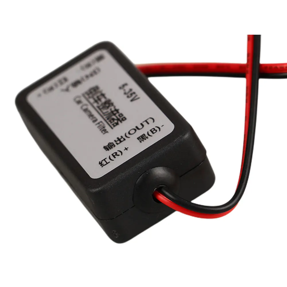 24V DC 전원 필터 간섭 방지 전원 필터 커넥터 자동차 카메라용 자동 백업 카메라용 안정적인 전원 릴레이 커넥터