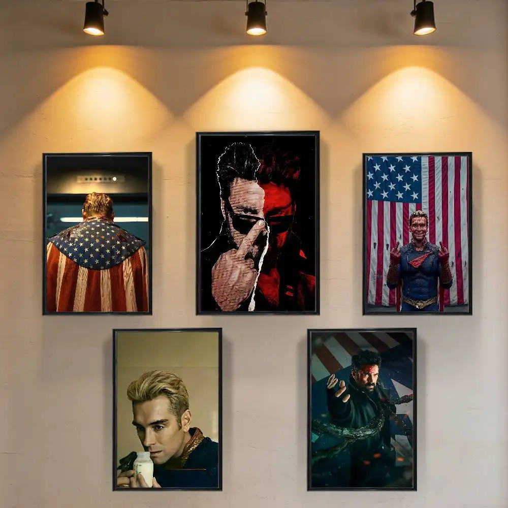 

Billy Butcher movie Homelander The Boys Poster HD Art Sticky Wall Waterproof Home Living Room Bedroom Bar Aesthetic Decoration