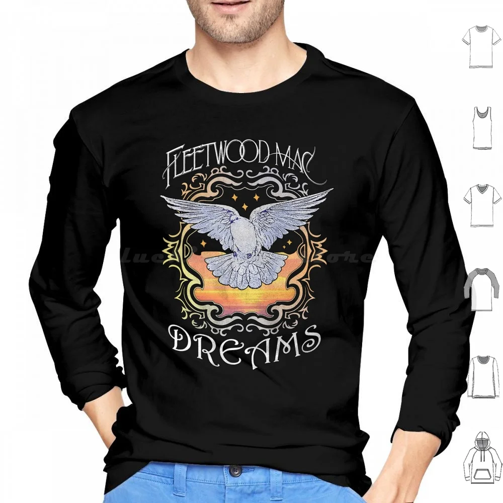 Tour Dreams 2 Hoodies Long Sleeve Band Drake Tour 90S Rumors Stevie Nicks Sza Lana Del Rey Retro Rap Hip Hop Dreams