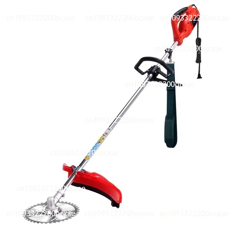 220V Plug-in AC Electric Lawn Mower Small Multi-purpose Weed Mower Ripper Mower