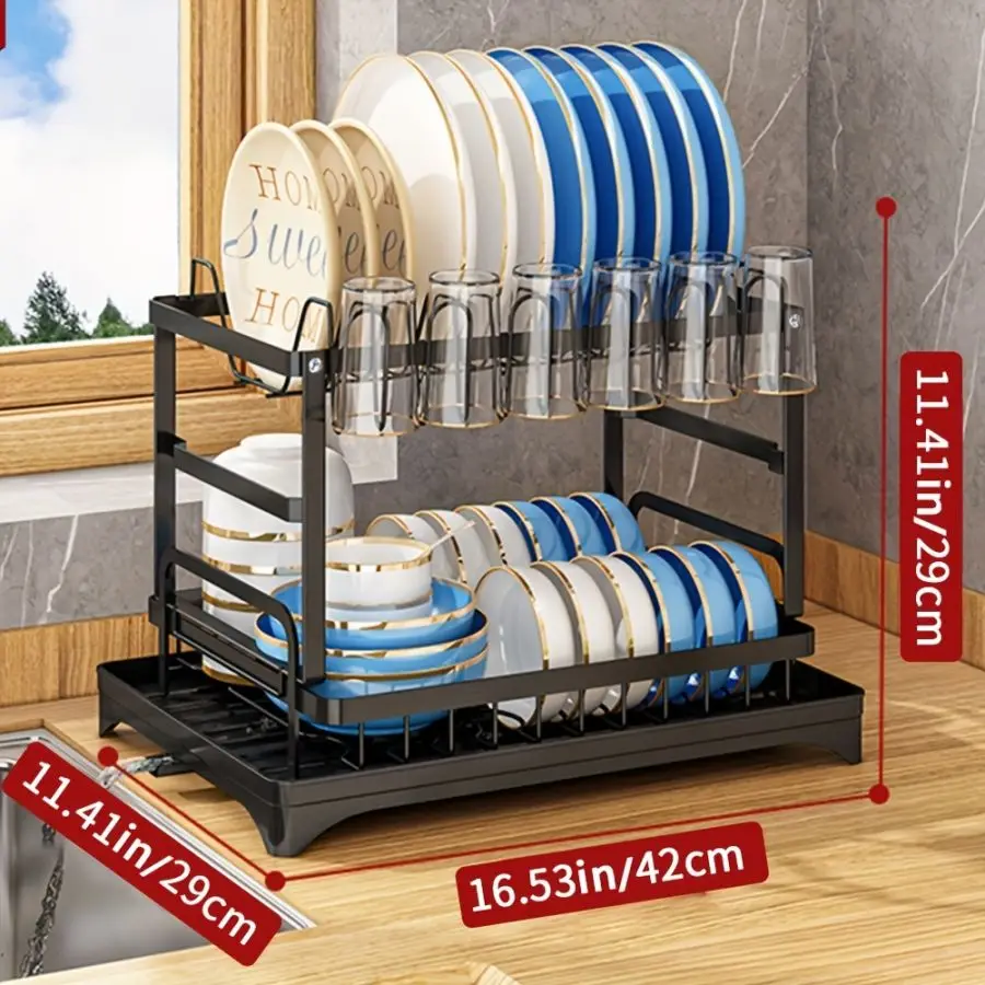 

Multifunctional Kitchen Storage Rack Folding Bowl Holder Knife Cage Chopstick Organizer Space Saver for Storage equipment