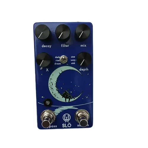 Xiao 1:1 pedales Walrus Slo Reverb guitarra de reverberación múltiple efector monolítico guitarra eléctrica de madera Universal