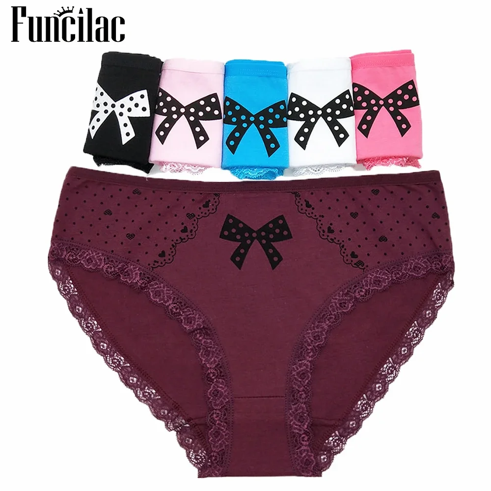 Cotton Panties Female Underpants Sexy Panties for Women Briefs Underwear Plus Size Bragas Mujer Pantys Lingerie Femme 3 Pcs/lot