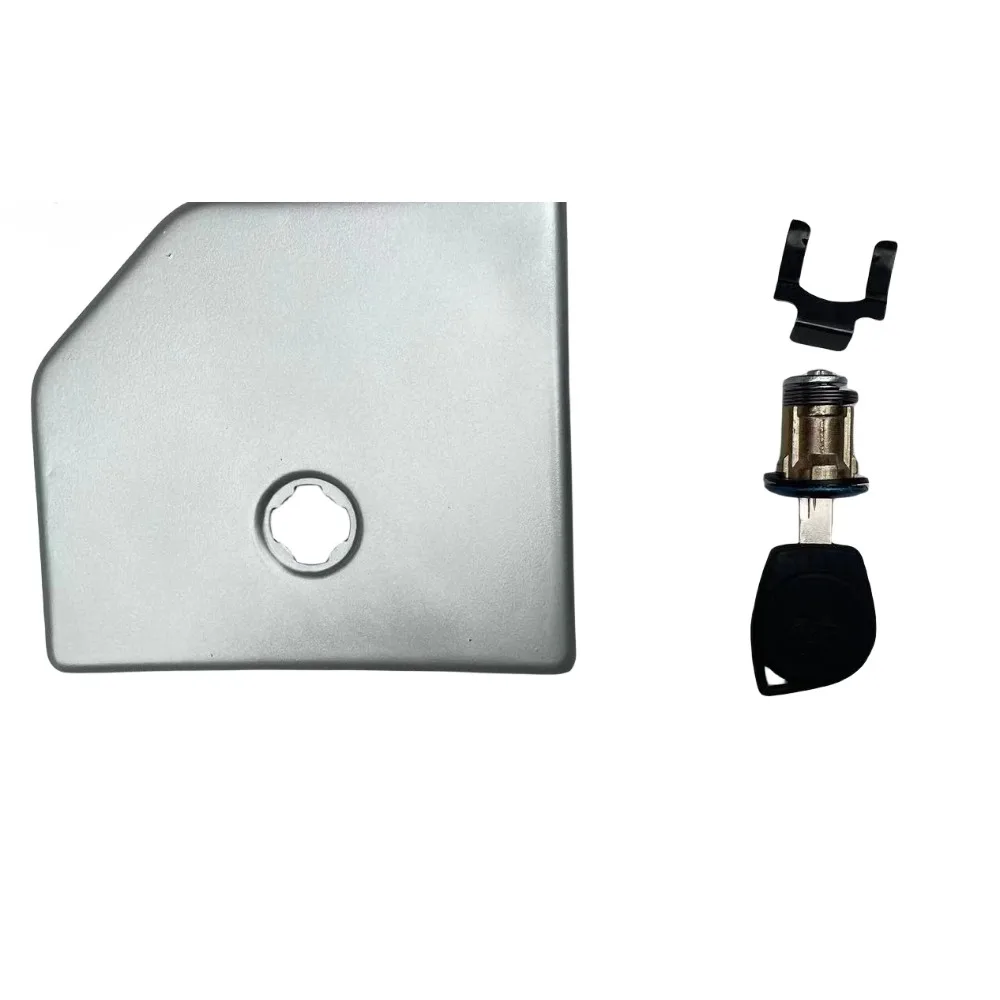

Oil Tank Outer Cover Key Embryo Fuel Iron Lock Core Card Black for Chery Karry Youyou Youjin