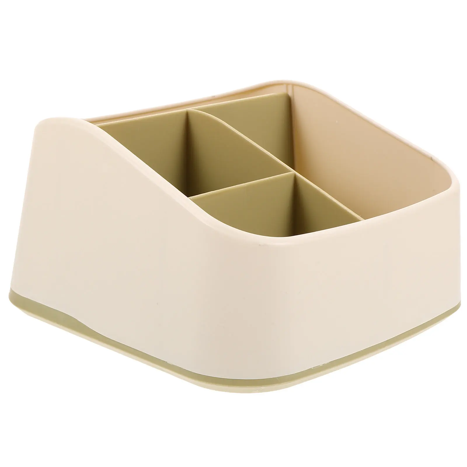 

Military Green Large Desktop Storage Box Multi-Grid Desk Organizer for Cosmetics Stationery Sundries Space Saving Neat Table