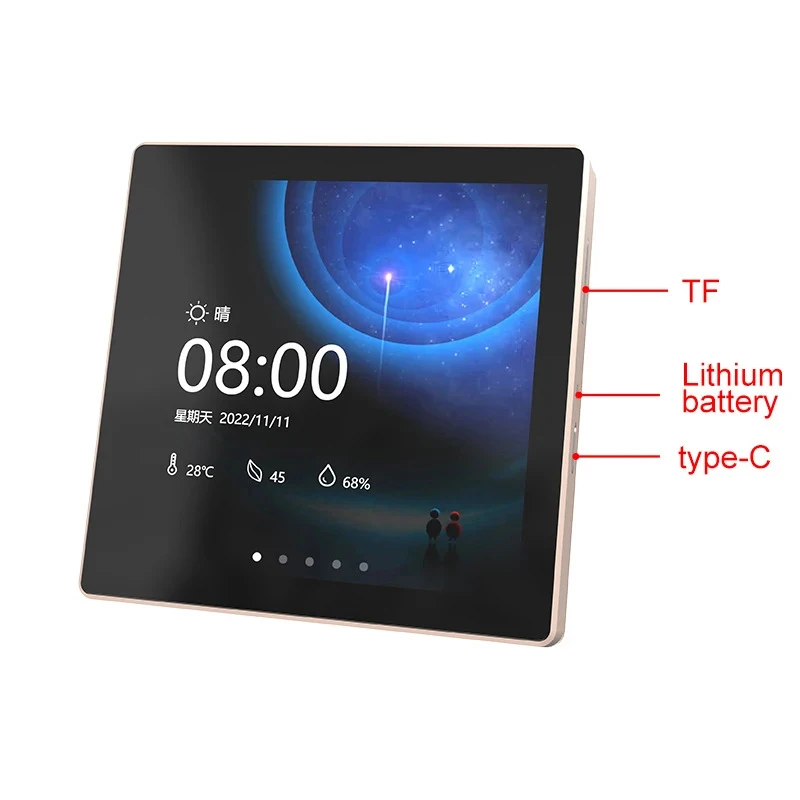 Placa de desarrollo de ESP32-S3 de 4,0 pulgadas pantalla inteligente pantalla táctil capacitiva LCD para Arduino LVGL IOT WiFi Bluetooth 86 caja Central