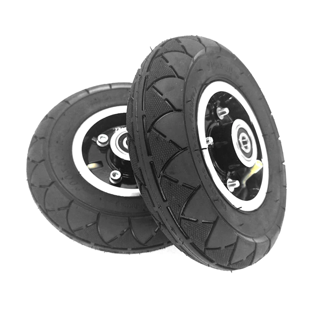 200X50 Rubber Electric Scooter Tyre Tire Inner Tube Set Pneumatic 8 Inch W/ Wheel Hub Bearing Electric Scooter Accessories