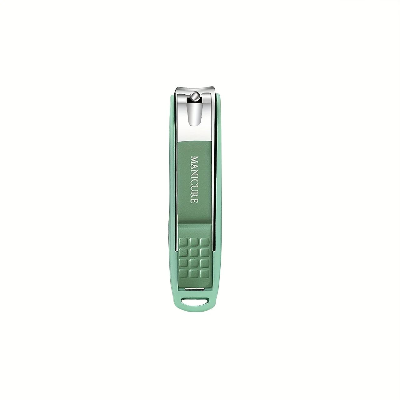 Hoogwaardige nieuwe spatwaterdichte nagelknipper met een hard mes en een nagelopbergdoos, met een aantrekkelijk ontwerp.