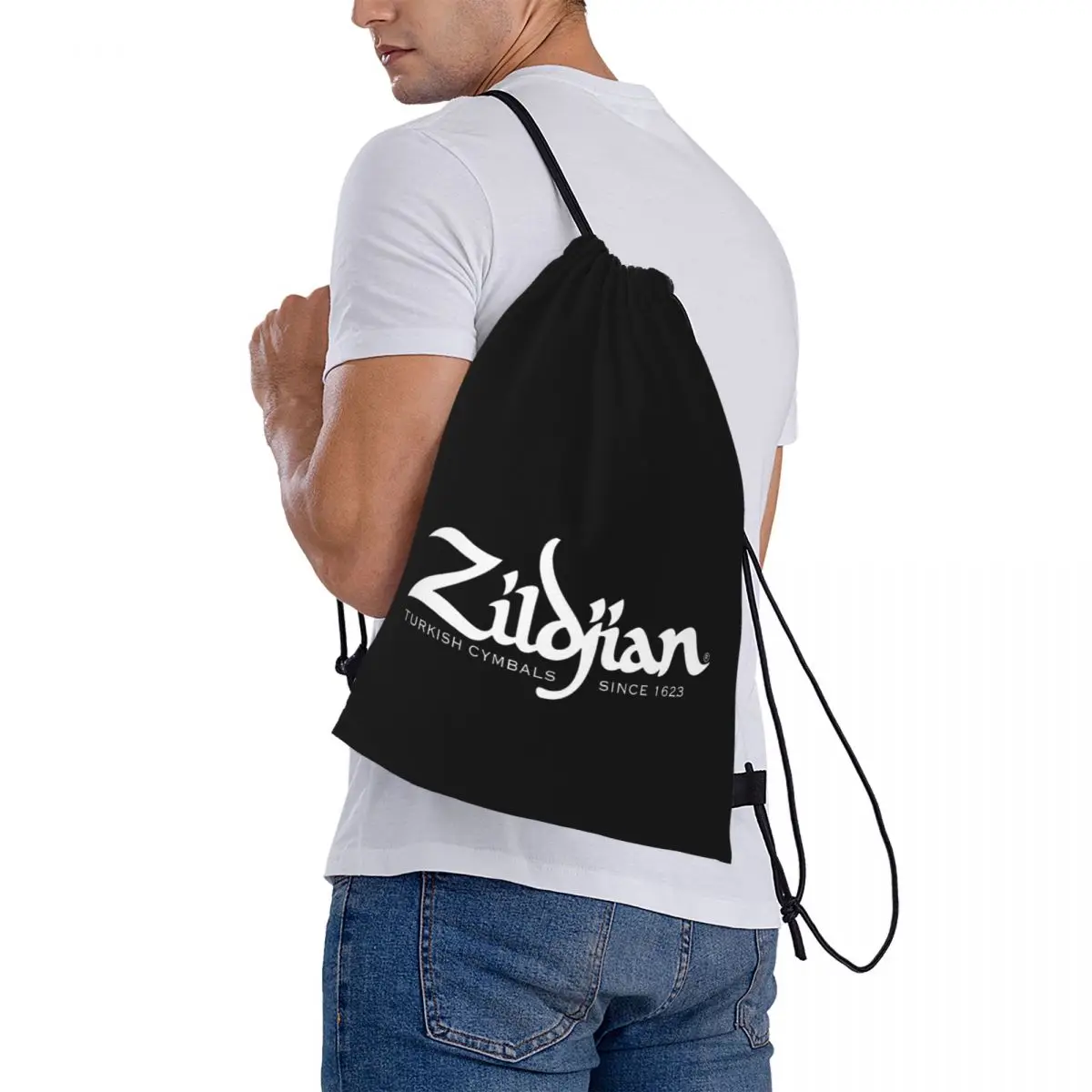 Bolsas con cordón bolsa de gimnasio Zildjian mochila Humor Graphic Cool Field pack