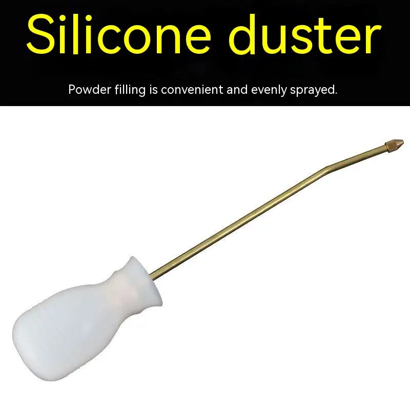 Powder Dispenser Duster Sprayer Outdoor With Longer Lance Pesticide Insecticide Pest Control Durable Silicone Termite Killer