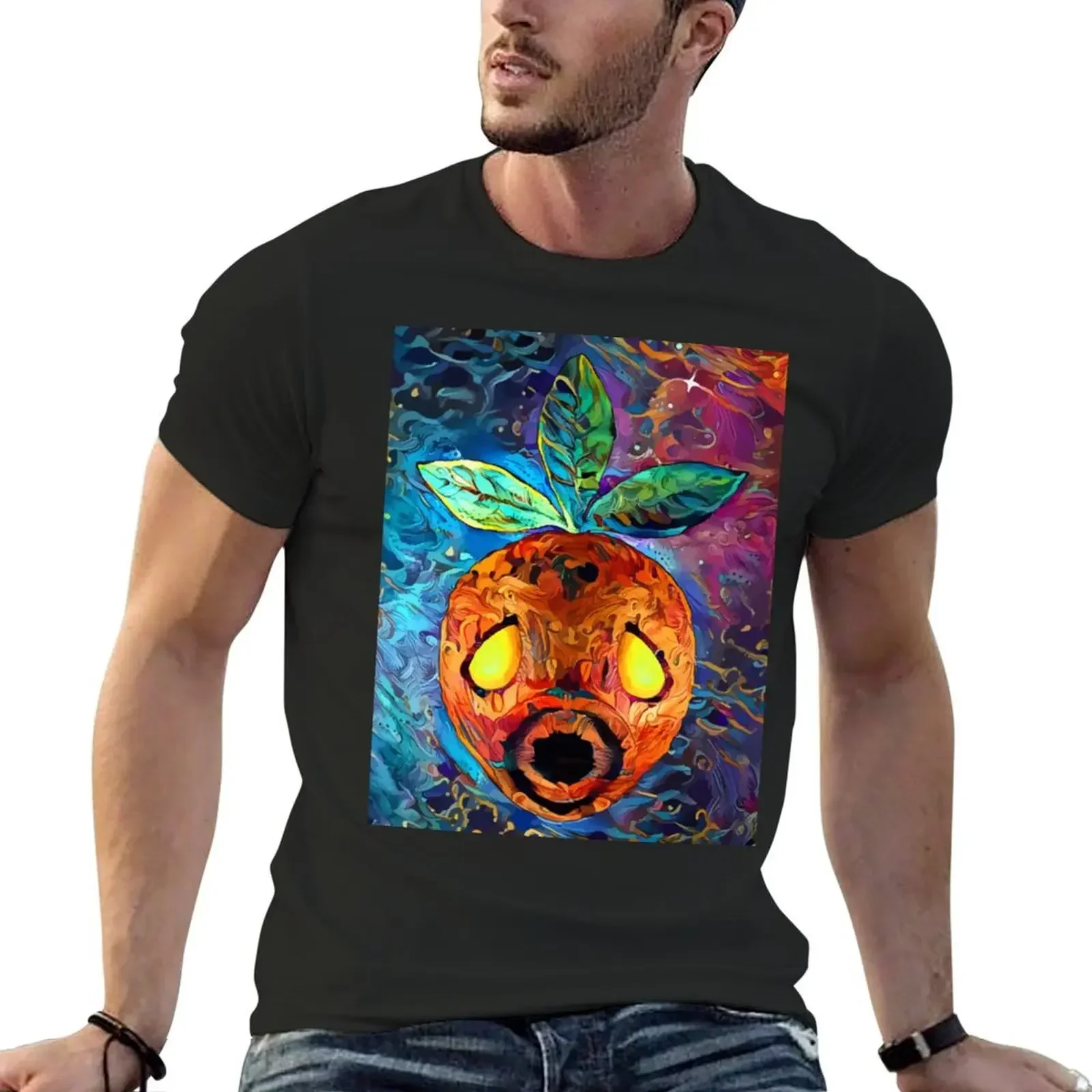 

Deku Mask T-Shirt sublime customizeds anime stuff mens t shirts top quality