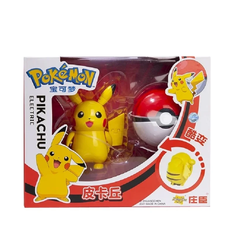 TAKARA TOMY Echte Pokemon Anime Figur Pikachu Gengar Charizard Gyarados Mew Dragonite Puppe Modell Kinder Transformation Spielzeug Geschenk Set 4